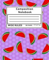 Composition Notebook Wide Ruled