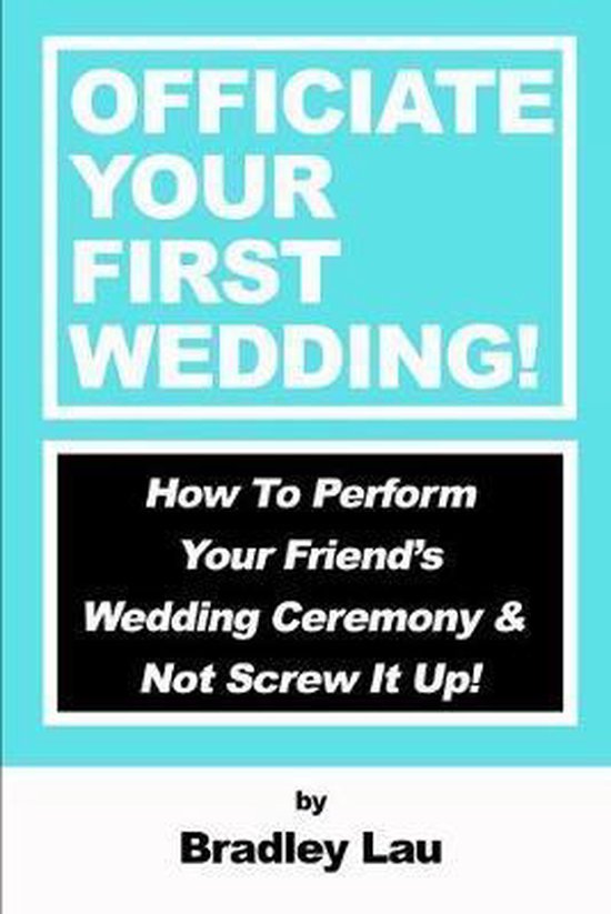Officiate Your First Wedding - cover