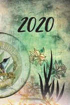 2020 Termin-Kalender DIN A5: Januar 2020 bis Dezember 2020 Kalender, Organizer, Terminkalender mit Wochenplaner, pro Werktag 1 Seite + Samstag und