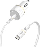 OtterBox 18W PD Autolader Fast Charge + USB-C naar Lightning Kabel 1M