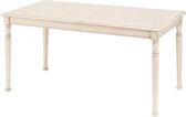 Tafel (B150cm) - Wit - Shabby-chic