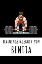 Trainingstagebuch von Benita: Personalisierter Tagesplaner f�r dein Fitness- und Krafttraing im Fitnessstudio oder Zuhause