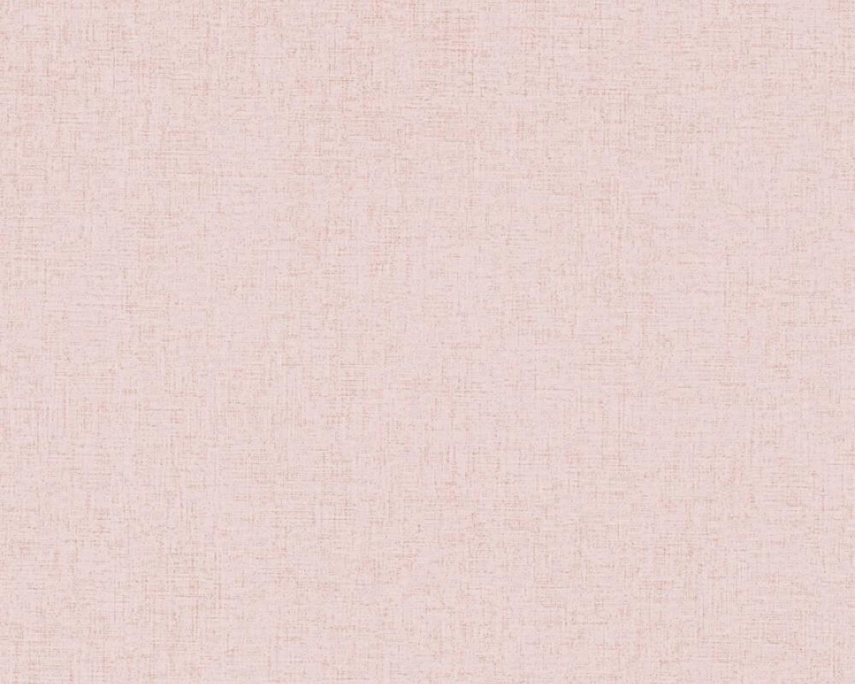 GEMELEERD UNI BEHANG | Modern - roze - A.S. Création New Elegance