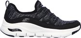 Skechers Arch Fit-Rainbow View Dames Instappers - Black/White - Maat 39