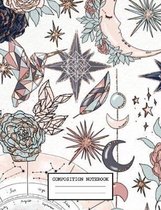 Composition Notebook: Back to School Flower Notebooks for Students