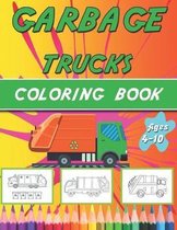 Truck Coloring Books- garbage truck coloring book