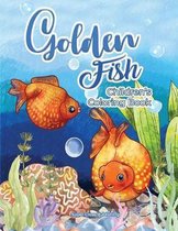 Chukdren 's coloring book - Golden fish: Children's coloring book features difference type of Golden fish