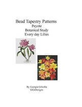 Bead Tapestry Patterns Peyote Botanical Study Every Day Lilies