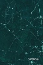 Notebook: Classic Marble Design!