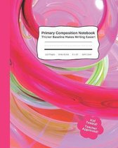 Primary Composition Notebook - Thicker Baseline Makes Writing Easier