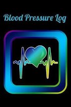 Blood Pressure Log: Small 6x9'' Personal Record Tracking Book for Daily Readings from Blood Pressure Cuff