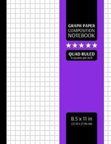 Graph Paper Composition Notebook