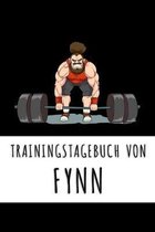 Trainingstagebuch von Fynn: Personalisierter Tagesplaner f�r dein Fitness- und Krafttraining im Fitnessstudio oder Zuhause