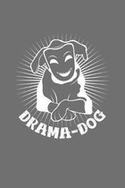 Drama dog: 6x9 Theatre - grid - squared paper - notebook - notes
