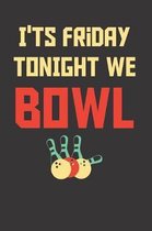 Bowling Bowl Notebook Journal