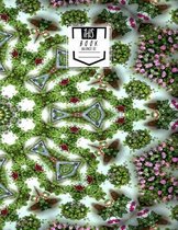 Graph Paper Notebook: Around the Garden- Quad Ruled, Large Notebook