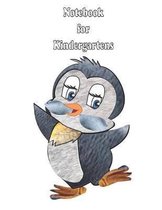 Notebook for kindergartens: 110 pages notebook with special ruled lines for kindergartens