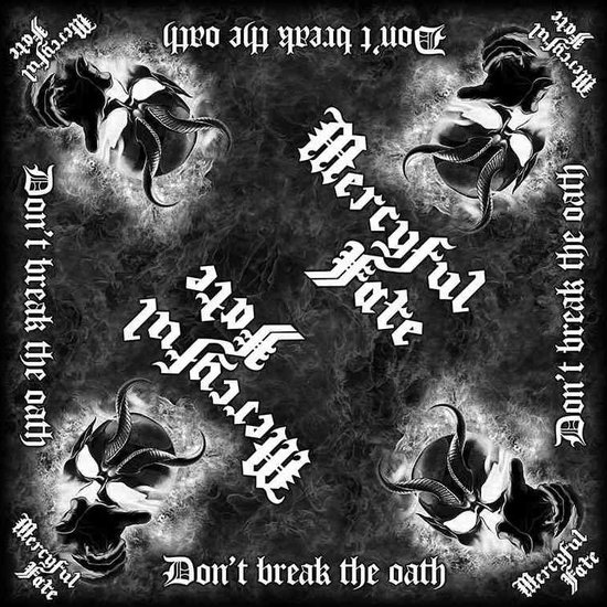Mercyful Fate - Don't Break The Oath Bandana - Zwart