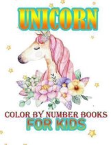 Unicorn Color By Number Books For Kids