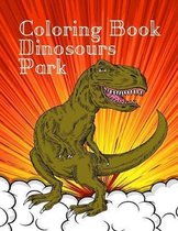 Coloring Book Dinosours Park