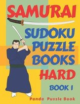 Book- Samurai Sudoku Puzzle Books - Hard - Book 1