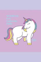 Notebook For Unicorn Kids: Journal Fun-Book Writing 120 Pages Of Lined Paper