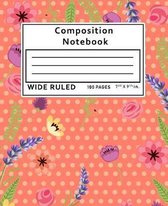 Composition Notebook Wide Ruled