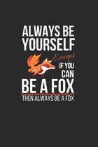 Always Be Yourself Except if You Can Be a Fox Then Always Be a Fox