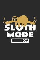 Sloth mode on: 6x9 Sloth - dotgrid - dot grid paper - notebook - notes