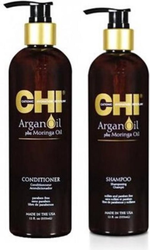 CHI Argan Oil Shampoo & Conditioner | bol