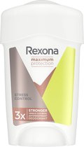 Bol.com Rexona Maximum Protection Stress Control Dry Deodorant - 45 ml aanbieding