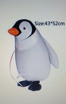 wandelende ballon Airwalker pinguin