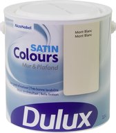 Dulux Colours Mur & Plafond - Satin - Mont Blanc - 2.5L