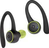 SBS True Wireless Runner Hawk draadloze earphones, Zwart/Groen