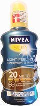 Nivea Sun Light Feeling Transparent Spray Spf 20