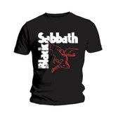 Black Sabbath - Creature Heren Tshirt - L - Zwart