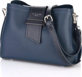 Crossbody tas/Schoudertas David Jones - Donker Blauw