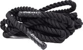 Fitness Rope - Battle Rope - Fitness Touw - 15 Meter - Crossfit Rope - Fitness - Zwart