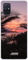 Samsung Galaxy A71 Hoesje Transparant TPU Case - Pretty Sunset #ffffff