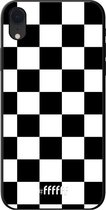 iPhone Xr Hoesje TPU Case - Checkered Chique #ffffff