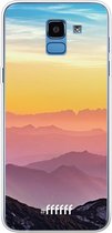 Samsung Galaxy J6 (2018) Hoesje Transparant TPU Case - Golden Hour #ffffff