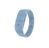 TOO LATE - montre silicone - montre led glamour glitter - bleu clair - tour de poignet L.