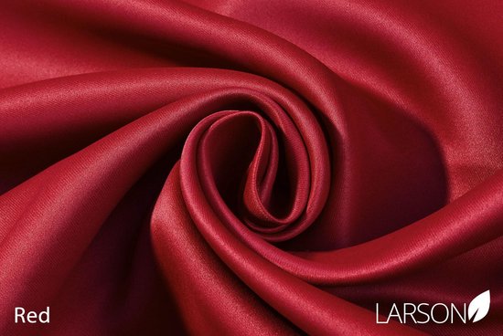 Bangladesh Bruidegom Ik heb het erkend Larson - Luxe blackout gordijn met ringen – bordeaux rood 3x2.5m –  Verduisterend &... | bol.com