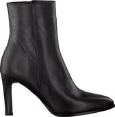 Notre-V 7436 Enkellaarsjes - Enkelboots met rits - Dames - Zwart - Maat 42