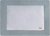 Baby's Only Gebreid boxkleed Flavor - Parklegger - Speelkleed - Stonegreen - 80x100 cm - Extra dik - Boxmatras - Tweezijdig te gebruiken