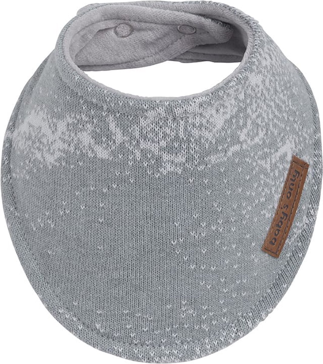 Goedkoopste Baby's Only Bandana slab - Slabber Marble - Grijs/Zilvergrijs - 0-8 maanden - Verstelbaar in twee maten