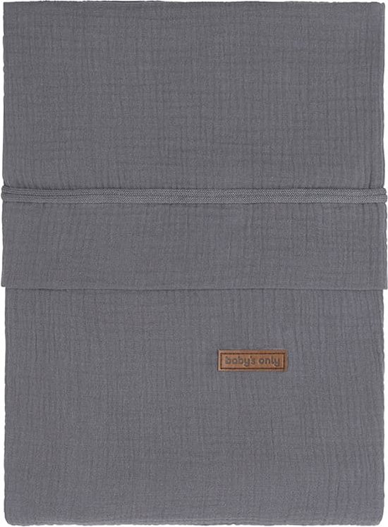 Housse de couette Breeze Anthracite BO Baby's Only 100x135 cm 