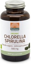 Biologische Chlorella Spirulina 500mg - 240 tabletten