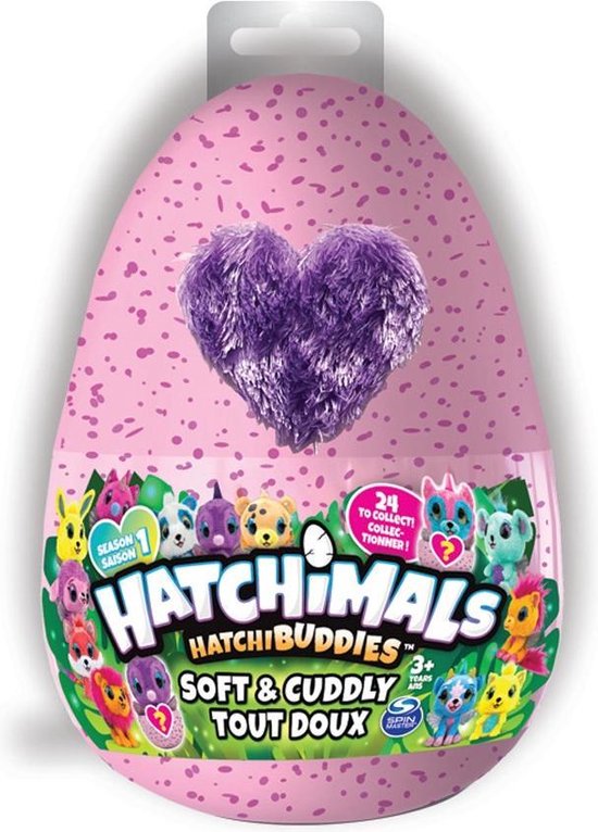Hatchimals HatchiBuddies Pluche Knuffels in een Ei | bol.com