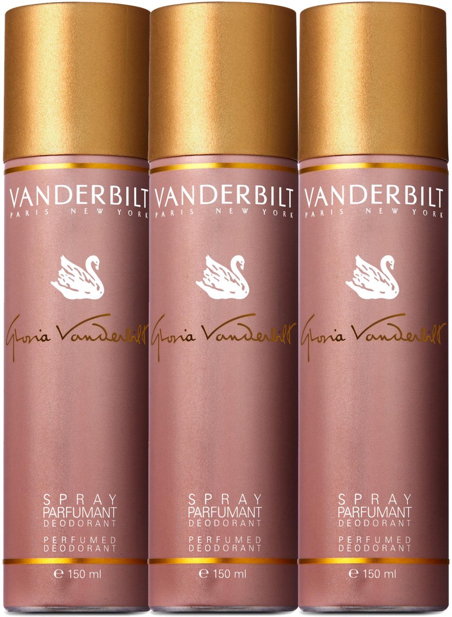 Korrespondance Mediator Antibiotika 3x Gloria Vanderbilt Perfumed Deodorant Spray 150 ml | bol.com